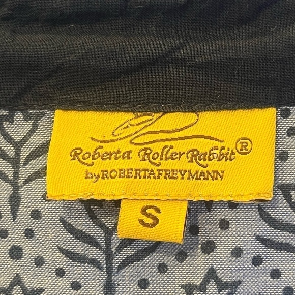 ROBERTA ROLLER RABBIT Blue Tulip Top - Picture 3 of 5